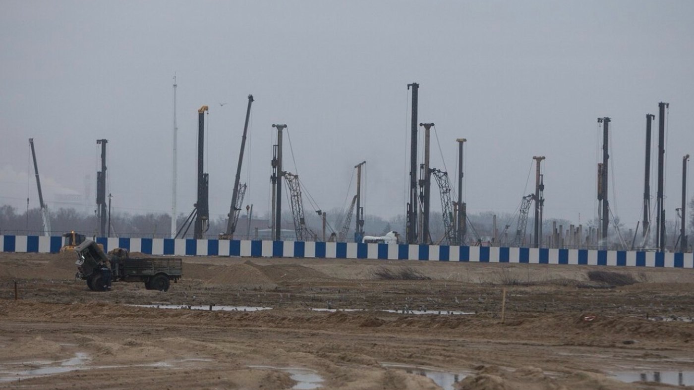 Свайное поле стадиона, 2015